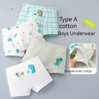 Boys' Cotton Printing Boxer Shorts