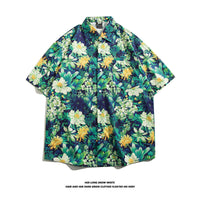 Men's Vintage Shirt With Short Sleeves