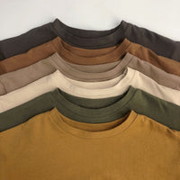 Children's Long-sleeved Base Cotton T-shirt