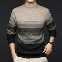 Pure Wool Half Turtleneck Thick Warm Sweater