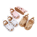 Baby Girl's Three-color Butterfly Rubber Sole Sandals