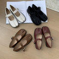 Split-toe Pig Trotter Shoes Women's Soft Sole Retro Mary
