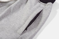 High Street Style Plain Loose Edge Invisible Zipper Shorts
