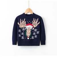 Viscose, Cotton Christmas Sweaters For Children