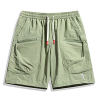 3D Large Pocket Sports Outdoor Ice Silk Men's Five-inch Shorts