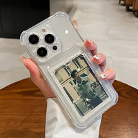Card Holder Card Insert Phone Case Drop-resistant High-permeability Material