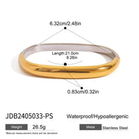 Simple Irregular Titanium Steel Bracelet For Women