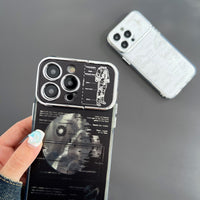 Pleated Bracket Phone Case Metal Planet