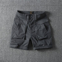 Men's Summer American-style Multi-pocket Stretch Cargo Shorts