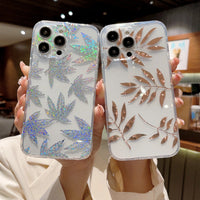 Laser Leaf Mobile Phone Protective Shell