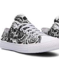 Fashion Printed Couple High Top Canvas Shoes