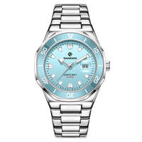 Simple Business-Style Mens Quartz Watch With A Large Dial
