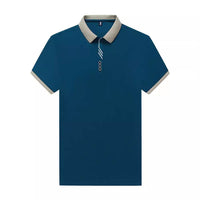 Men's Short-sleeved T-shirt Lapel Polo Shirt