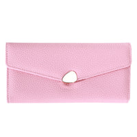 Women's Lychee-pattern Clutch Wallet Fashionable Cardholder Multi-functional