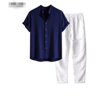 Men's Fashion Shirt Slim Fit Suit