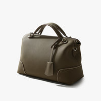 Top Layer Cowhide Handbag Women's Large Capacity Simple Shoulder Messenger Bag