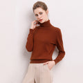 Cashmere Sweater High Lapel Knitted Pullover Bottoming Shirt
