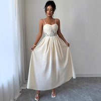 Womens Cinched Strapless Sexy Dress