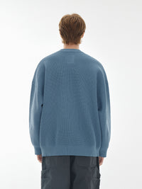 High-elastic Yarn Soft Skin-friendly Wear-resistant Pilling-resistant And Loose-fitting Sweater
