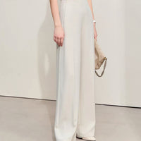 Autumn New High-waisted Straight Wide-leg Yoga Pants