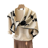 Spring Square Large Kerchief Thin Scarf