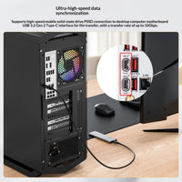 M2 SSD Dual-head Type-C Data Cable