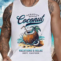 Men's Digital-Print Sleeveless Tank Top