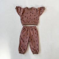 Nordic Style Children's Sweatshirt Suit Printing
