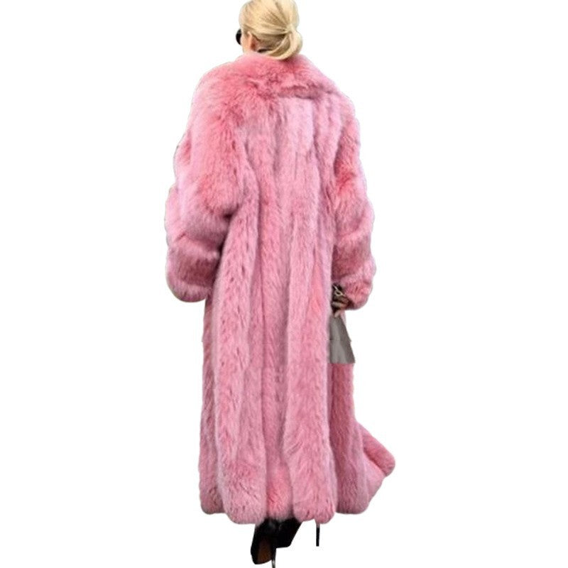 Women's Fur Coat Mid-length