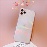 Korean Style Rainbow Laser Bubble Soft Shell