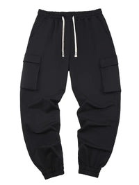 Men's Multi-pocket Workwear Pants Ancient Leisure Tappered Trousers