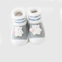 Toddler Shoes Room Socks Thickening Soft Sole