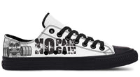 Fashion Printed Couple High Top Canvas Shoes