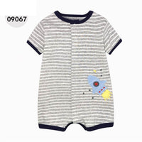 Cotton Baby Short Sleeve One Piece Romper