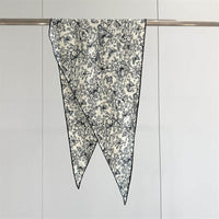 Twill Silk Scarf Women's Light Luxury