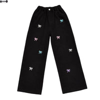 Western Style Wide-leg Pants Children's Autumn Straight Jeans