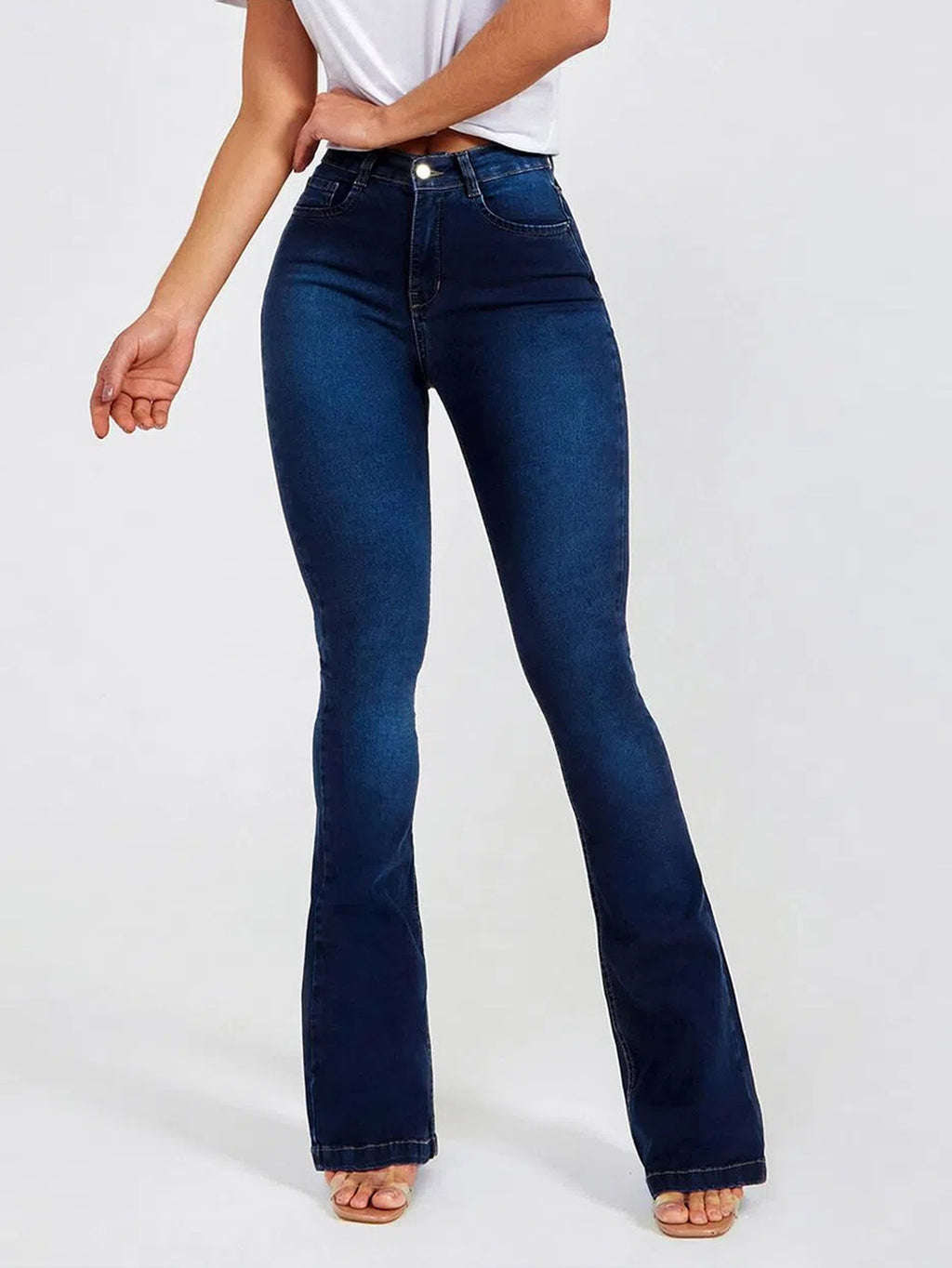 High Waist Slim Stretch Shaping Women's Jeans