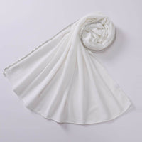 Bright Diamond Long-edged Malaysian Scarf Chiffon Scarf