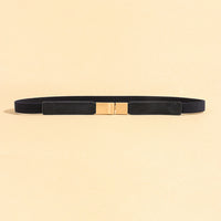 Square Buckle Belt Female Ornament Waist Seal With Skirt