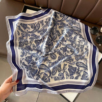 High-grade Korean Style Fashion Business Vintage Printed Scarf For Women