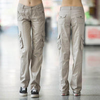 Cargo Pants Women's Loose Slimming Multi-pocket