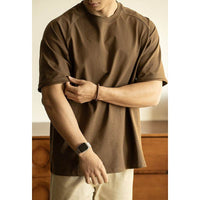 Antibacterial Sun Protection Raglan Sleeve Profile Loose T-shirt Men