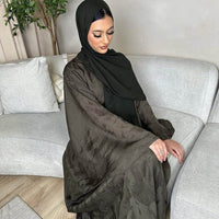 Women's Solid Color Casual Middle East Dubai Turkey Dress