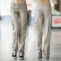 Cargo Pants Women's Loose Slimming Multi-pocket