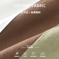 Men's Stitching Long-sleeved Shirt Fashion Cotton Casual All-match Artistic Loose Top