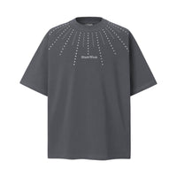 Men's Loose Embroidered High-grade Women's Short-sleeved T-shirt