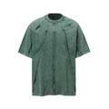 Men's Personality Retro Washed Distressed Loose Niche Half Sleeve T-shirt
