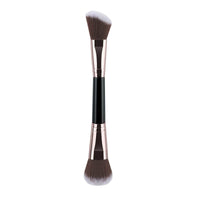 3 PCs Double-ended Makeup Brush Suit Soft Foundation Shading Brush Beauty Tools