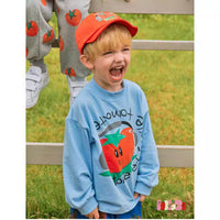 Children's Casual Loose Cartoon English Long Sleeve