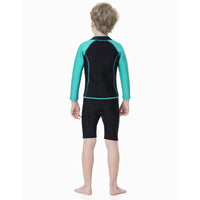 Children's Diving Suit Outdoor Long Sleeve Two-piece Swimsuit